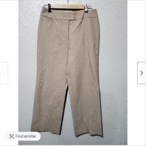 Womens Chicos Dress Pants Light Brown Size 15
